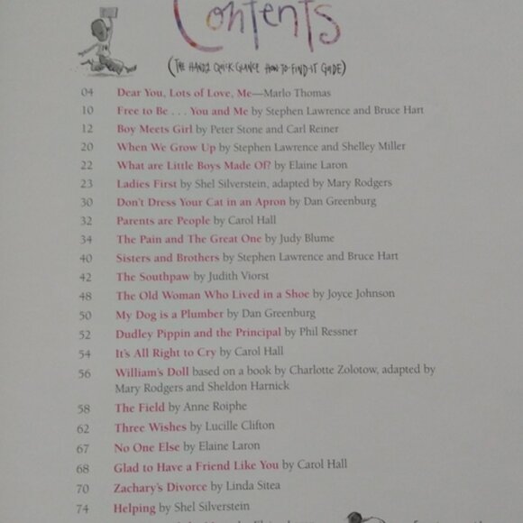 Free to Be Me and You 35th Anniversary Edition Hardcover Book by Marlo Thomas - Picture 3 of 6